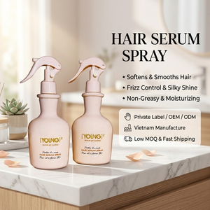 Spray adoucissant pour cheveux OEM ODM, non gras, hydratant, 300 ml, flacon personnalisé - Product Image 1