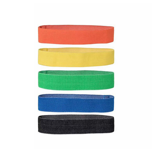 Custom Fabric Resistance Hip <b>Band</b> Non Slip Elastic Booty Exercise <b>Band</b> for Yoga Fitness Glute <b>Workout</b> Training Support - Product Image 3