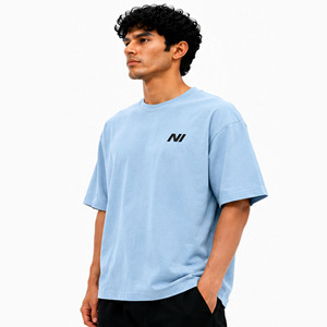Fabricante de Camisetas de Algodón con Impresión Personalizada, Serigrafía, Bordado, OEM, Marca Privada, Camiseta Streetwear de 180 GSM - Product Image 2