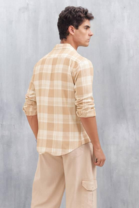 S-LINE <b>Men</b> Full <b>Sleeve</b> <b>Check</b> Cotton <b>Shirt</b>/<b>Shirt</b> for <b>Men</b> - Product Image 5