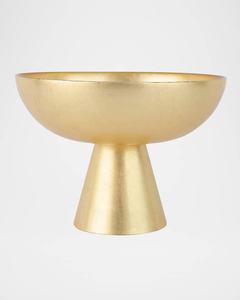 Bol à fruits de luxe avec bordure en chaîne, décoration de table de mariage, style piédestal, bols de service pour aliments, décorations modernes - Product Image 5