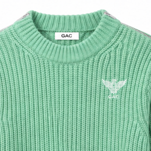 เสื้อสเวตเตอร์ถักลายริบ คอกลม แขนยาว มีซิปทั้งแขน สีพื้น สไตล์ลำลอง สตรีทแวร์ ขายส่ง - Product Image 5