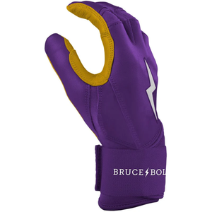 Custom Cabretta Leather Baseball Batting Gloves with Long Cuff Wrist Support Youth Adult Gloves - Product Image 3