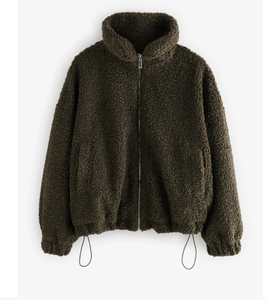 Winter Sale Standing Collar Half <b>Zip</b> Custom Made Women Oversized Sweatshirts Fleece Hoodies Custom Logo Unisex Hoodie - Product Image 5