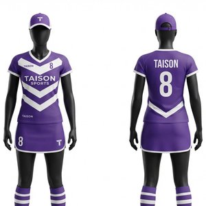 Uniforme de Hockey sobre Césped para Hombre de Poliéster de Primera Calidad, 150 GSM, Blanco, Manga Corta, con Logotipo Personalizado por Sublimación - Product Image 1