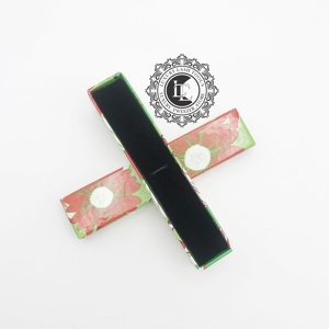 Emballage de boîte de carte de fleur de joyeux Noël pour pince à épiler d'extension de cils unique Option personnalisée durable disponible - Product Image 2