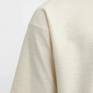 Camisetas de punto con hombros caídos al por mayor, personalizadas con el nombre del equipo, de alta calidad, estilo urbano, lisas, holgadas, de corte regular para hombre - Product Image 3