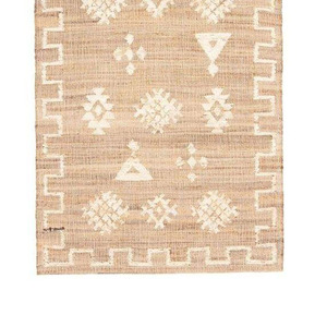 Best Price Foldable Cotton Flat Weave <b>Rug</b> Reversible Lightweight Carpet for Bedrooms Dorm Rooms Compact Homes or Studios - Product Image 4