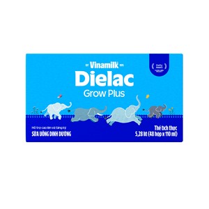 Vinamilk - Dielac Grow Plus-Leche de fórmula UHT para bebés mayores de 1 año-110ml x 48 Cajas por Caja - Product Image 5