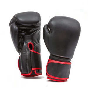 Proveedor Directo de Fábrica, Guantes de Boxeo de Cuero Transpirable, Logotipo Personalizado, Acolchado Duradero, Entrenamiento Profesional al Aire Libre, Unisex - Product Image 5