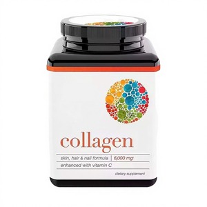 Collagène hydrolysé avec capsules de vitamine C, 80 unités, formule avancée OEM d'usine pour la beauté et la santé de la peau et des cheveux des femmes - Product Image 4
