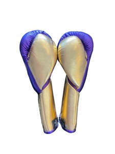 Gants de boxe à lacets No Boxing No Life, gants d'entraînement de qualité supérieure, MOQ 1 paire - Product Image 3