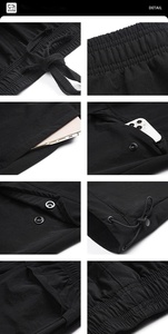 Pantalon de jogging streetwear coupe-vent décontracté pour homme, pantalon de sport ample à séchage rapide, pantalon tendance pour homme, pantalon d'été - Product Image 6