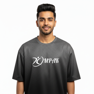 Camiseta Urbana Extra Grande de Estilo Casual para Hombre, Sublimada, de Poliéster/Algodón, Antiarrugas y Transpirable - Product Image 1