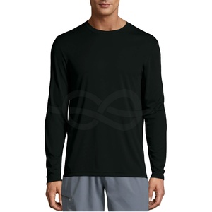 Camiseta deportiva de manga larga para hombre, camiseta atlética transpirable de secado rápido, opciones de personalización, tallas - Product Image 1