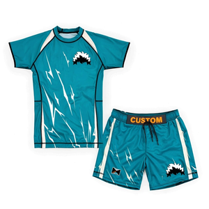 Comfortable Rash Guard <b>Men</b> <b>Base</b> <b>Layer</b> Compression Shirt Training Wear - Product Image 1