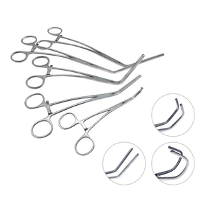 JAMSO INDUSTRIES Aortic Vascular Exclusion Clamps Cardiovascular Surgical <b>Kit</b> Manual <b>Model</b> JI-3342 - Product Image 1