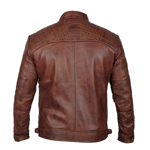 <b>Men</b> <b>Leather</b> <b>Jacket</b> In Reasonable Price OEM Manufactures Adults Size Casual Wear Genuine Fashion <b>Leather</b> <b>Jacket</b> For <b>Men</b> <b>Men's</b> - Product Image 5