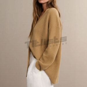 Cardigan doux au toucher, confort durable et look épuré, cardigan en tricot pour tous les jours avec texture douillette et facile à porter - Product Image 3