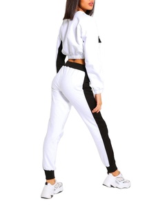 Trajes de sudor de invierno bordados para mujer 2025 sudaderas con capucha y conjuntos de joggers chándal para un ejercicio cómodo - Product Image 3