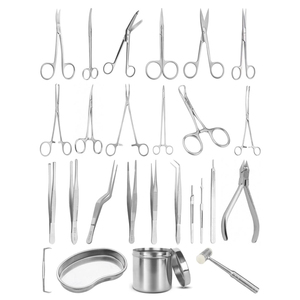 Dental Suture Practice <b>Kit</b> Complete <b>Suturing</b> <b>Kit</b> Including Manual Reusable Stainless Steel Preventive Instruments 7-Jaw - Product Image 6