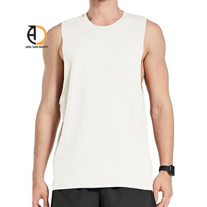 Camiseta Deportiva sin Mangas, Ajustada al Cuerpo, para Gimnasio - Product Image 1