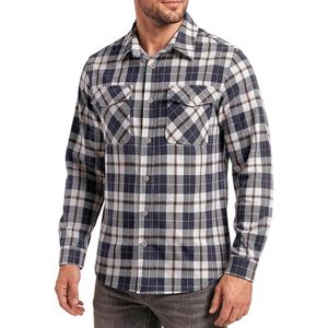 Chemise-veste à carreaux personnalisée style forêt, en coton respirant de haute qualité, col ouvert, durable, manches longues, confortable et décontractée - Product Image 3