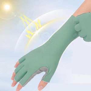 Guantes de Pesca Elásticos y Transpirables con Palma Reforzada, Diseño de Dedos Flexibles y Comodidad Ligera - Product Image 2