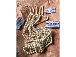 Tasbih Misbaha de prière islamique moderne et rustique en os de buffle poli, écologique, 99 perles, de la marque ILAHI - Product Image 5