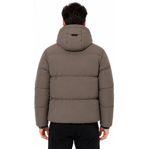 Nouvelle veste matelassée douce pour homme, style zippé intégral confortable pour les aventures en plein air, vestes d'hiver - Product Image 2