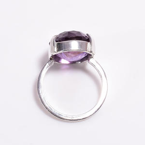 Classic Crystal Rhinestone Oval Cut Handmade <b>Wedding</b> Anniversary Gift Ring for Women - Product Image 2
