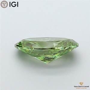 เพชรคุณภาพสูงพร้อมใบรับรอง IGI เพชร CVD ที่ได้รับการเพาะเลี้ยงในห้องปฏิบัติการ ทรงรูปไข่ น้ำหนัก 3.00 กะรัต สีเขียวสดใสแฟนซี ความสะอาดระดับ VS1 เหมาะสำหรับแหวนแต่งงาน - Product Image 4