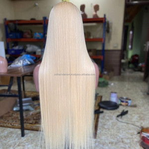 Perruques Lace Front en Cheveux Humains Vietnamiens Bruts de Qualité Supérieure, Lisses comme des Baguettes, Densité 200%, Sans Nœuds - Product Image 4