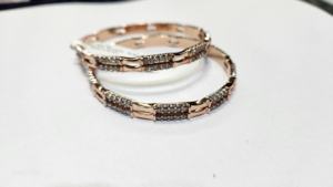 Pulsera y brazalete de diamantes cultivados en laboratorio de oro blanco ligero, Joyería de diamantes hecha a mano para hombres - Product Image 3