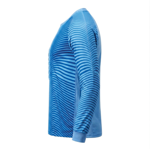 เสื้อผู้รักษาประตูใหม่ 100% โพลีเอสเตอร์ สีเหลือง แขนยาว สำหรับผู้ชาย เหมาะสำหรับฝึกซ้อมฟุตบอล ตัดเย็บด้วยระบบอัตโนมัติ - Product Image 6