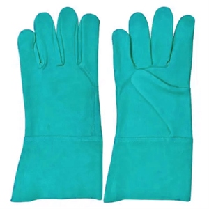 Gants de sécurité industriels de qualité supérieure, résistants, en cuir de vachette grainé, pour le soudage TIG, avec capacités de lutte contre les incendies - Product Image 2