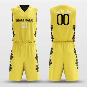 Vente directe d'usine, uniformes de basket-ball personnalisés avec logo, sublimation, vente en gros, uniformes de basket-ball noirs à séchage rapide pour hommes - Product Image 5