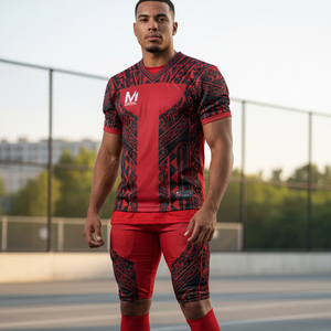 ชุดยูนิฟอร์มอเมริกันฟุตบอลแบบซับลิเมชั่นคุณภาพสูง เสื้อเจอร์ซีย์ฟุตบอลตาข่ายระบายอากาศได้ดี ชุดกีฬาสำหรับมืออาชีพ - Product Image 6