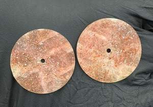 Esfera de Reloj de Lujo Sunstone de 33 mm y 1.50 mm de Grosor, Piedra Preciosa Natural Naranja, Clásica, Elegante, Vintage, Accesorios para Relojes a K Gems - Product Image 4