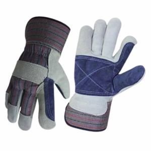Gants de sécurité industriels en cuir de vachette canadien de haute qualité, cuir grainé premium, certifiés CE, résistants à la chaleur - Product Image 4