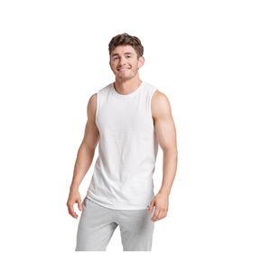 Débardeur sans manches pour homme, en coton doux, décontracté, pour l'été, gilet de sport lavé, vêtement de fitness léger et respirant - Product Image 5