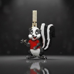 Colgante Personalizado de Personaje de Dibujos Animados con Estilo Hip Hop, Chapado en Plata 925 con Moissanita VVS, Certificado de Lujo para Hombre - Product Image 4