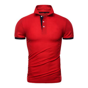 Nuevas Camisetas Polo para Hombre de la Marca Soild, Camisetas Polo de Manga Corta con Bordado Personalizado, Camiseta Polo Informal de Algodón para Hombre - Product Image 5
