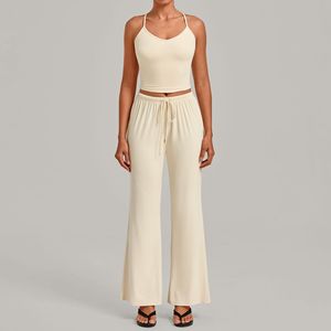 Women's High Neck Full Length Yoga <b>Jumpsuit</b> Flared Leg Seamless Zipper Front Solid Color Spandex Polyester 1 Piece Set - Product Image 3