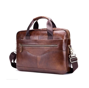 Maletín para Portátil de Cuero Genuino Personalizado con Compartimento Acolchado para Portátil, Diseño Portátil para Marcas Corporativas - Product Image 6