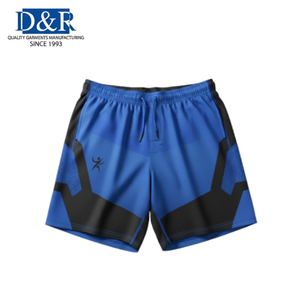 Shorts de sport pour hommes Dry Fit personnalisés OEM malaisiens, respirants, pour la course, la gym, l'entraînement, avec fermeture éclair, couleur unie – Meilleures ventes - Product Image 4