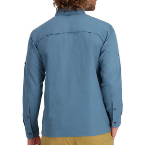 Camiseta de Manga Larga para Hombre, Personalizable, Holgada, Transpirable, Estampada, Impermeable, Cortavientos, Ligera, con Protección Solar, 100% Poliéster UPF - Product Image 3