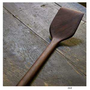 Ensemble de couverts en bois d'acacia : cuillère longue et spatule, style japonais pour la maison - Product Image 6