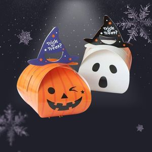 Wholesale Custom Halloween <b>Christmas</b> Gift <b>Boxes</b> OEM Printed Folding Paper <b>Box</b> With Cut Handle Vietnam Manufacturer Factory - Product Image 3