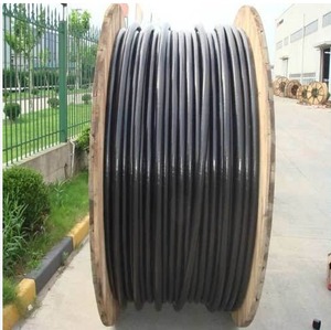 Cable de Cobre Trenzado de 4 Núcleos, 600V, Aislamiento de PVC, Cable Industrial Redondo con Armadura - Product Image 3